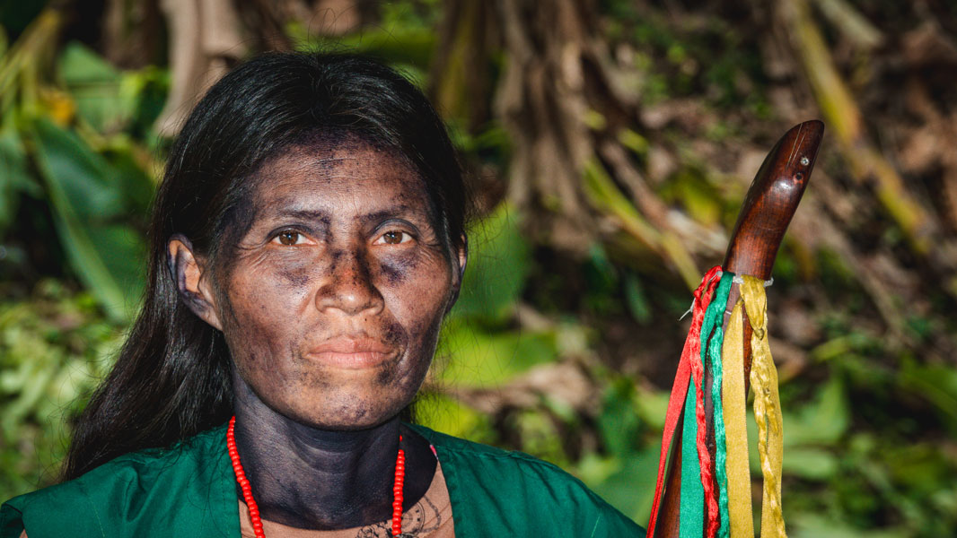 Guardiana del territorio y la tradición